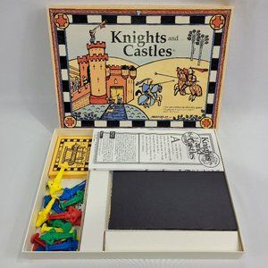 Knights & Castles Vintage 1991 Game Aristoplay 100% Complete Adventure Boardgame